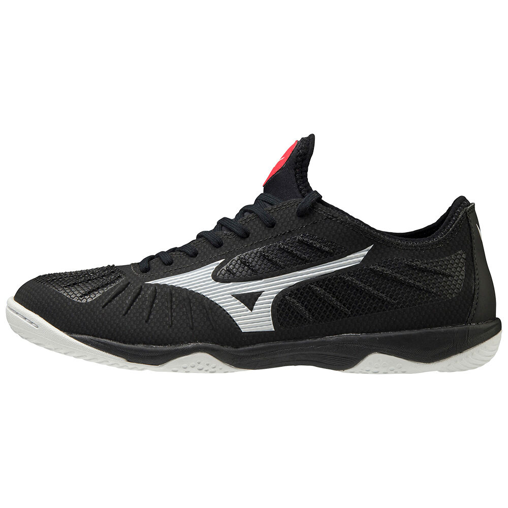 Mizuno Rebula Sala Elite Indoor Férfi Focicipő Fekete/Fehér KNO147903